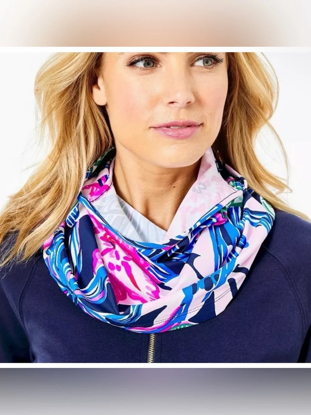 Lilly Pulitzer Floral Gaiter Mask